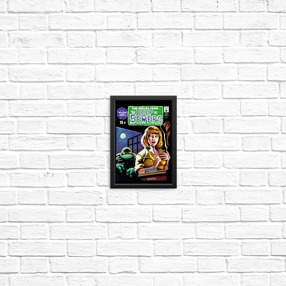 Deep Sea Ninjas - High - Quality Posters and Prints