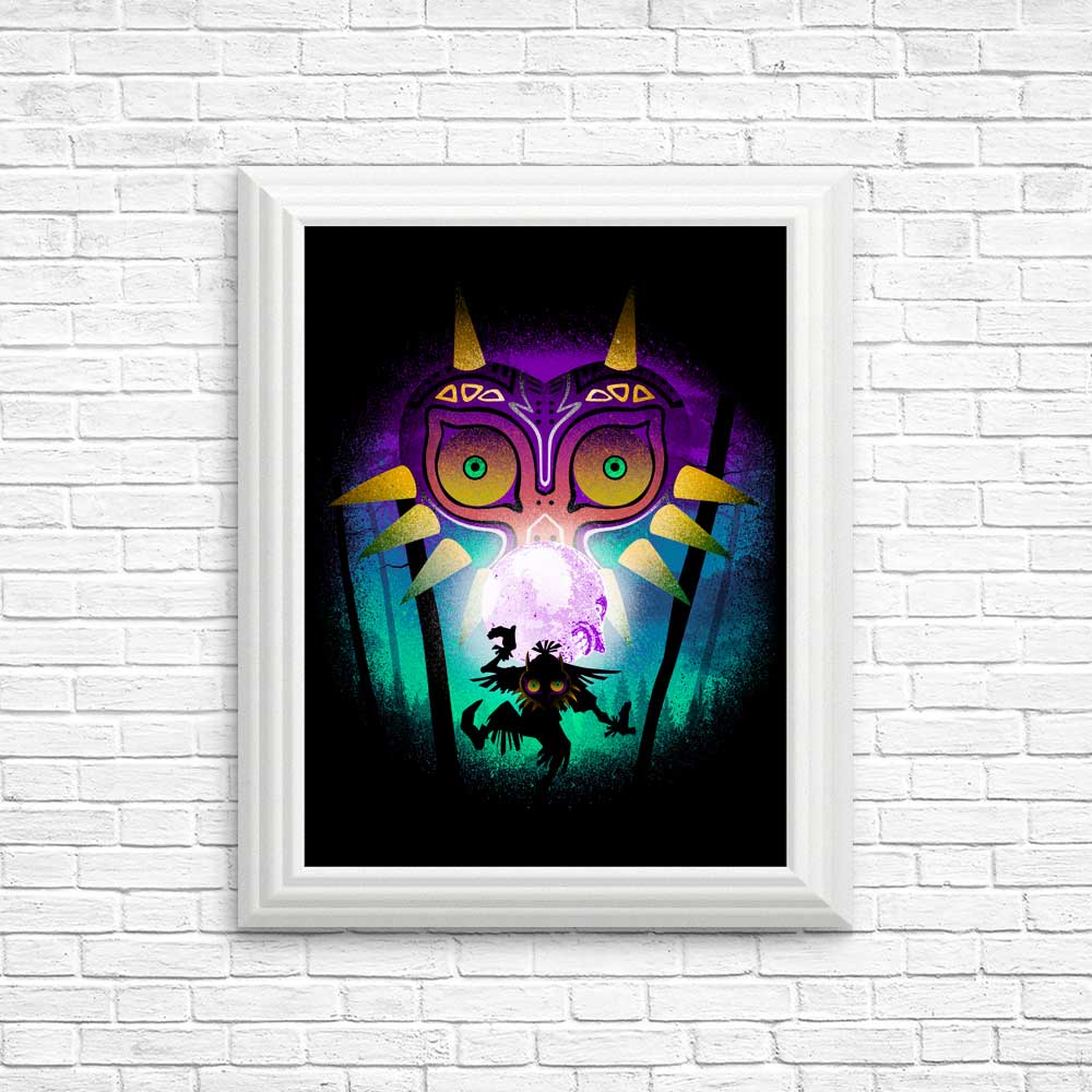 The Moon and the Mask Art - Various Posters and Prints for Home Decor and Apparel