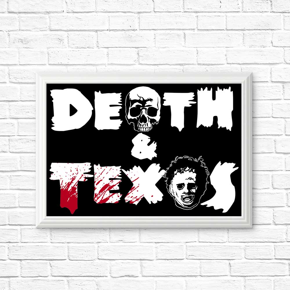 High - Quality 'Death and Texas' Posters & Prints for Your Decor