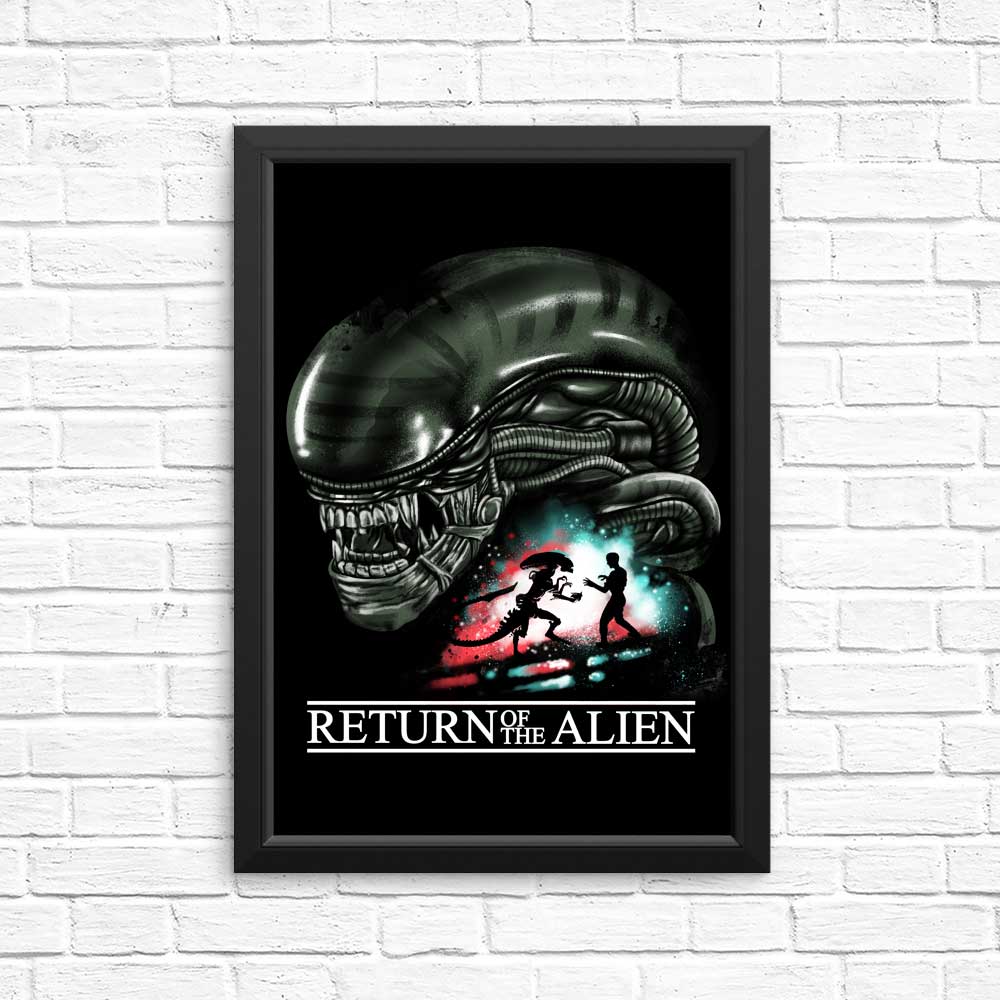 Alien's Return - High - Quality Posters and Prints