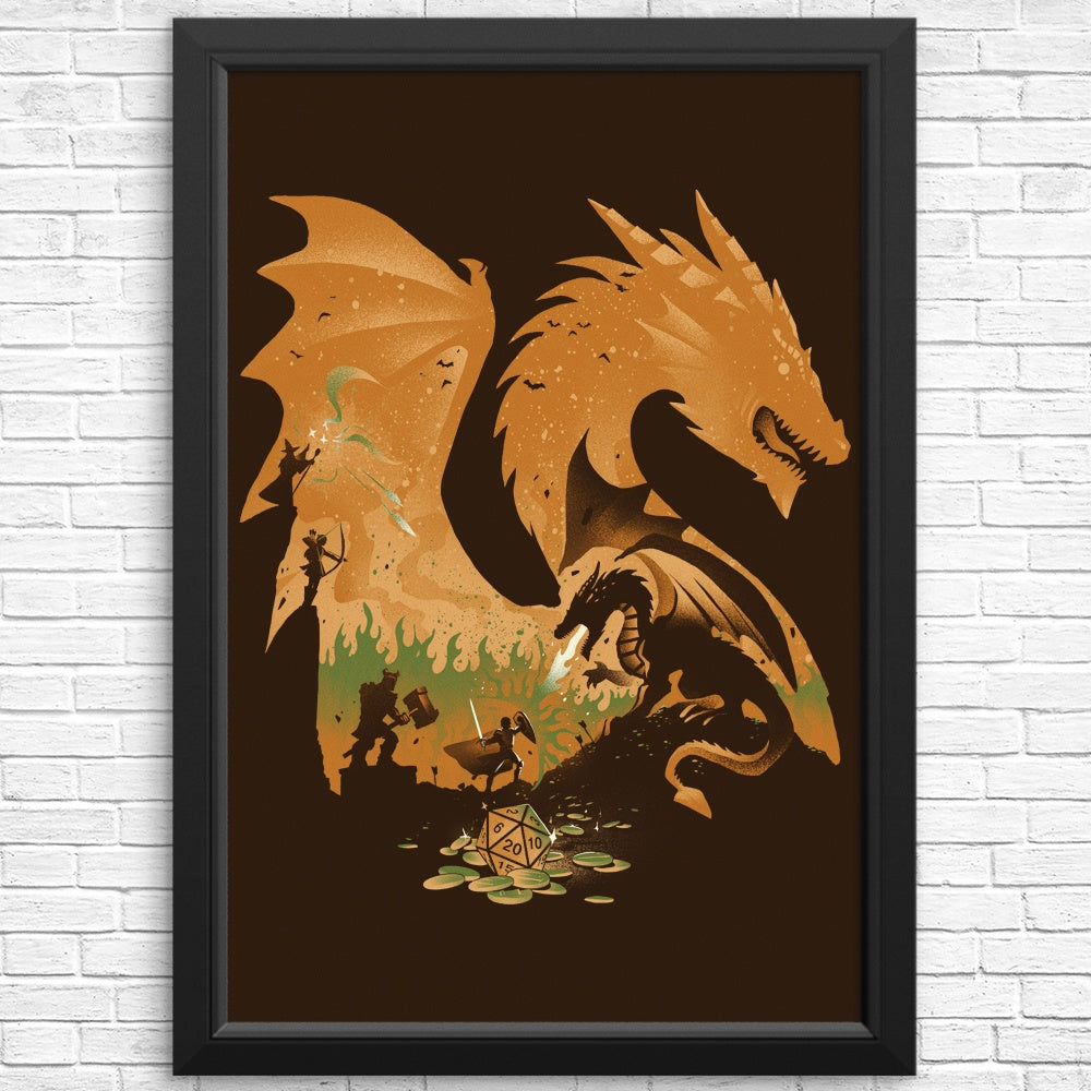 Episode I: Magical Fantasy Flames - High - quality Posters and Prints