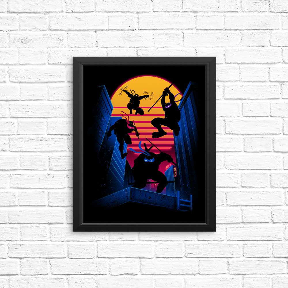 Awesome Rad Turtles Posters and Prints for Your Decor