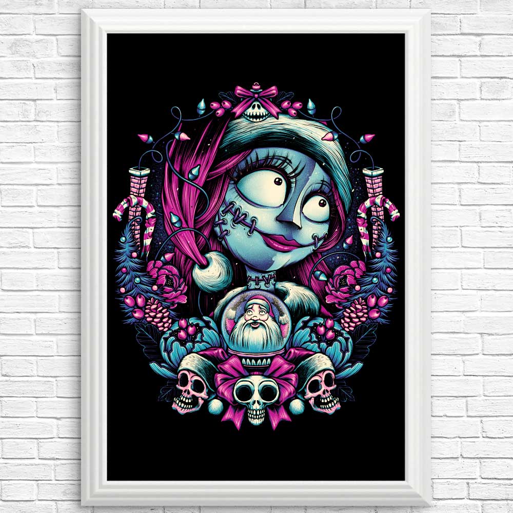 Festive Christmas Ragdoll - High - Quality Posters & Prints
