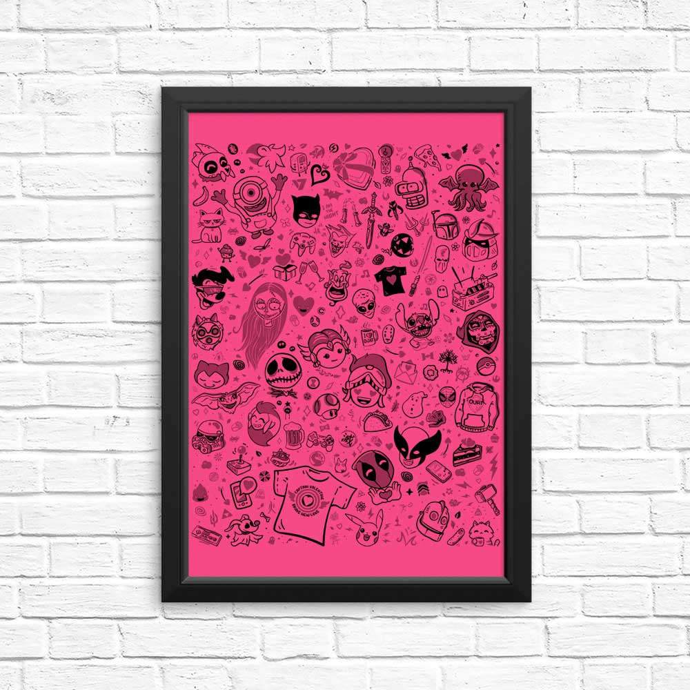 Charming Doodles - Artistic Posters and Prints