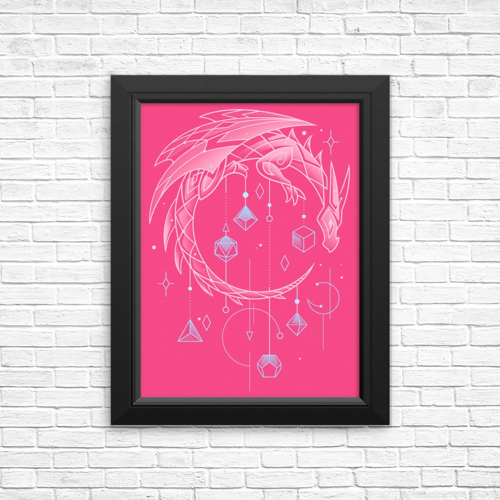 Episode II: Draconic Dice Keeper - High - Quality Posters and Prints