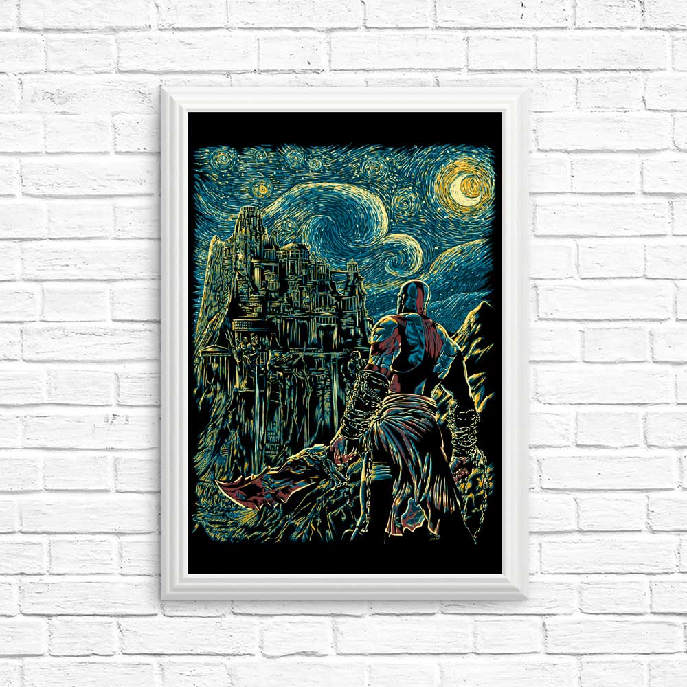 Starry Olympus - Wall Art Posters and Prints