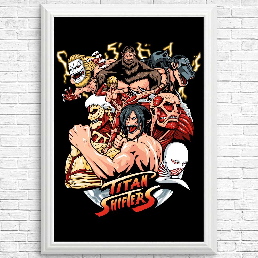High - Quality Street Titans Wall Art Posters and Prints