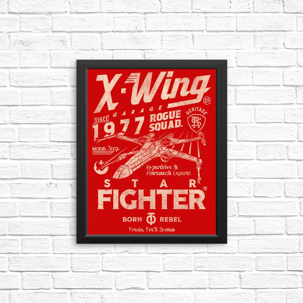 Arinesart's Star Fighter Garage - Stunning Posters & Prints