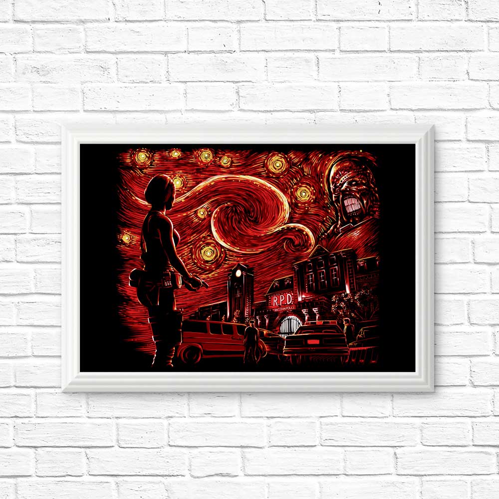 Alternate Starry Evil - High - Quality Posters & Prints