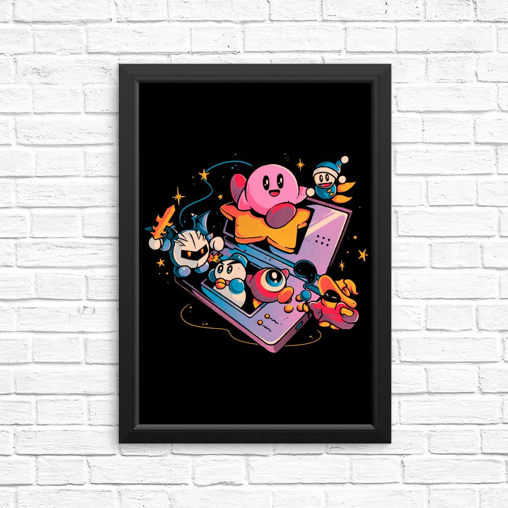 Pink Blob Game - High - Quality Posters and Prints for Decoration