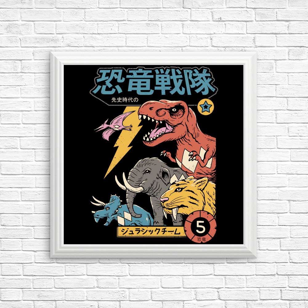 High - Quality Dino Sentai Posters and Prints from XENOS