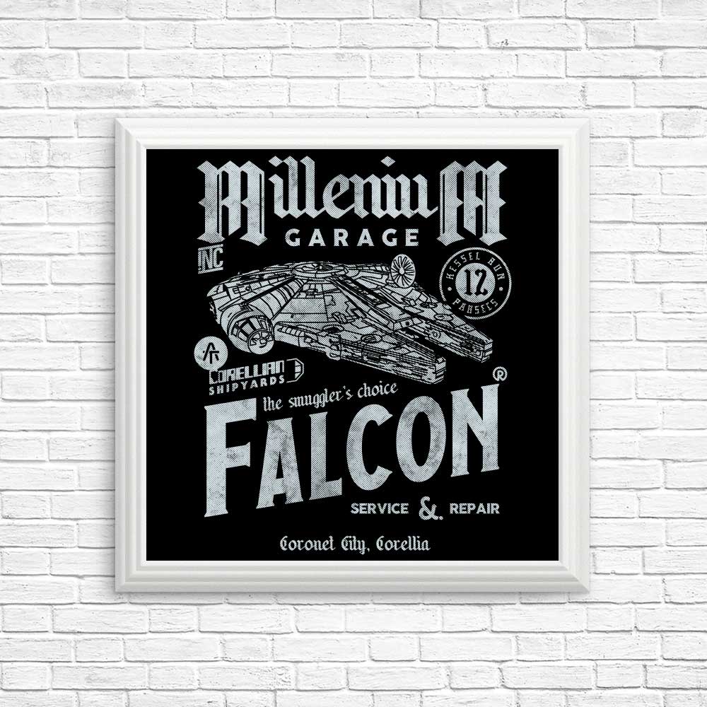 Stunning Millennium Garage Posters and Prints by Arinesart