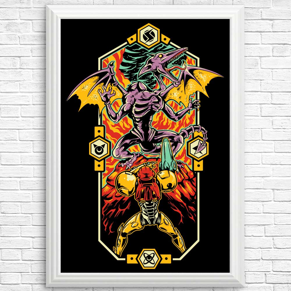 Space Dragon Legend - High - Quality Wall Posters and Art Prints