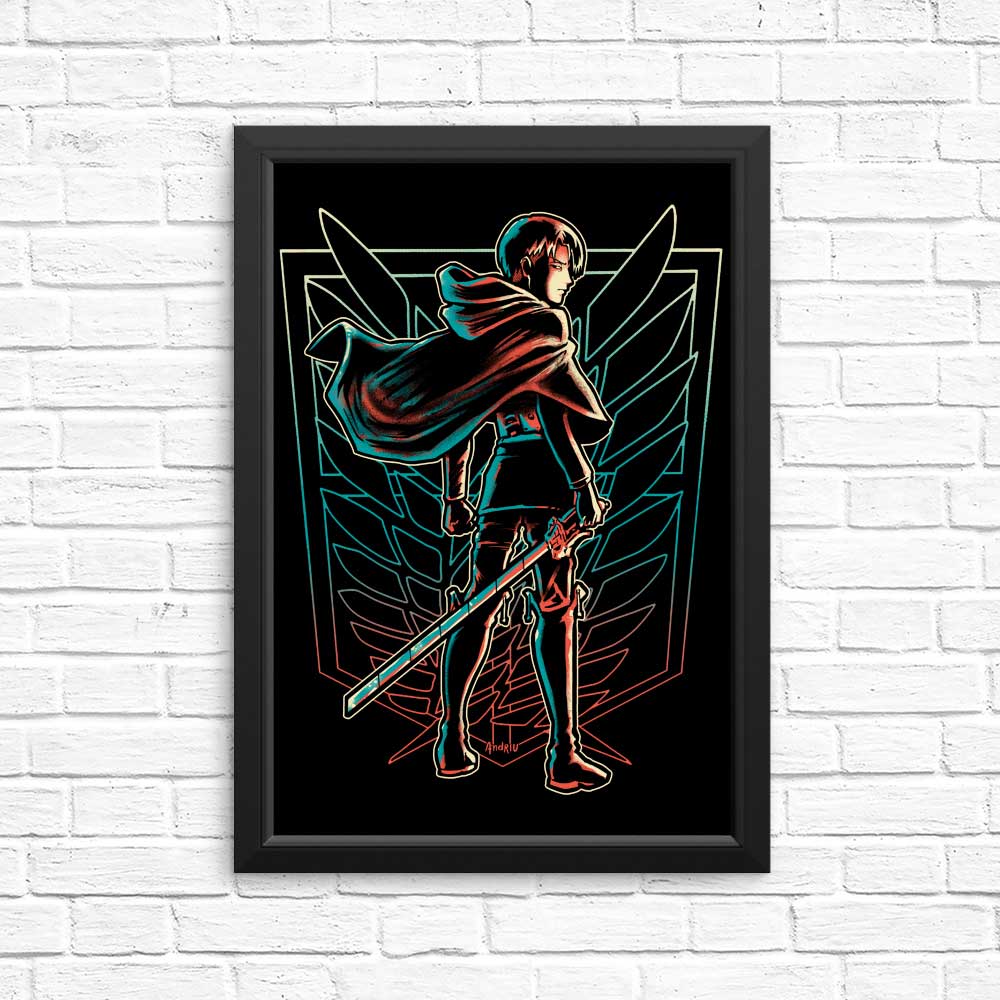 Powerful Soldier - High - quality Posters and Prints for Wall Decor