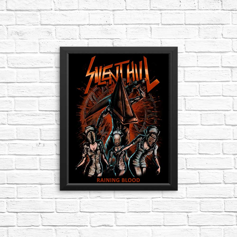 High - Quality 'Raining Blood' Posters & Prints by Dracula Byte