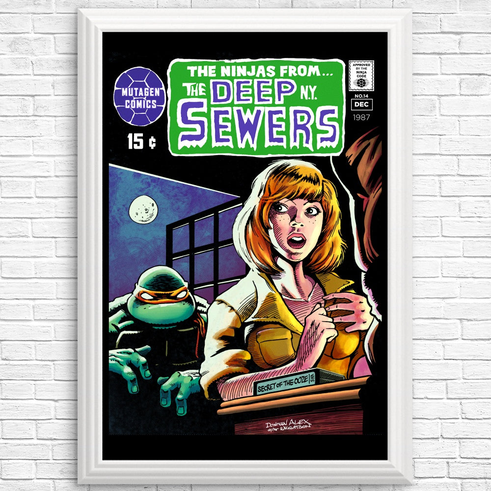 Deep Sea Ninjas - High - Quality Posters and Prints