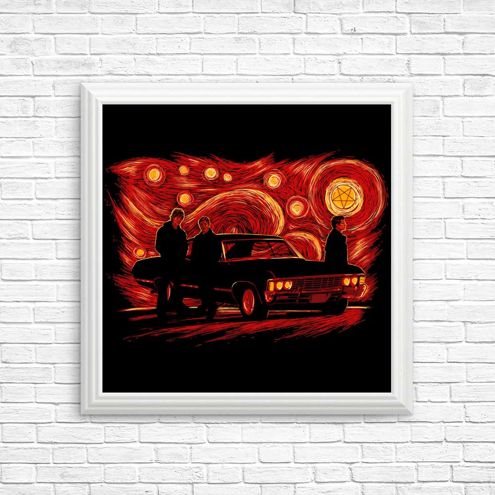 Starry Winchesters (Alternative) High - Quality Posters & Prints