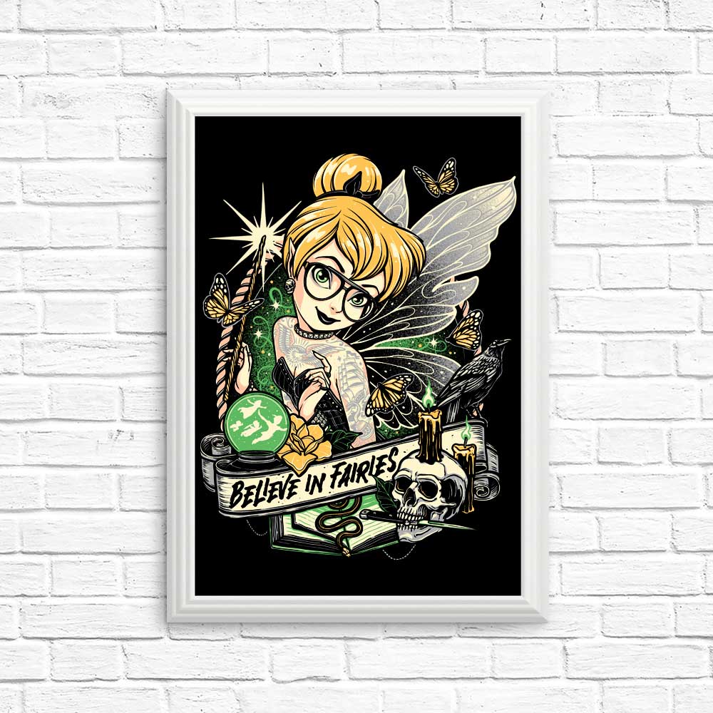 Enchanting Believe in Fairies Posters and Prints for Decor