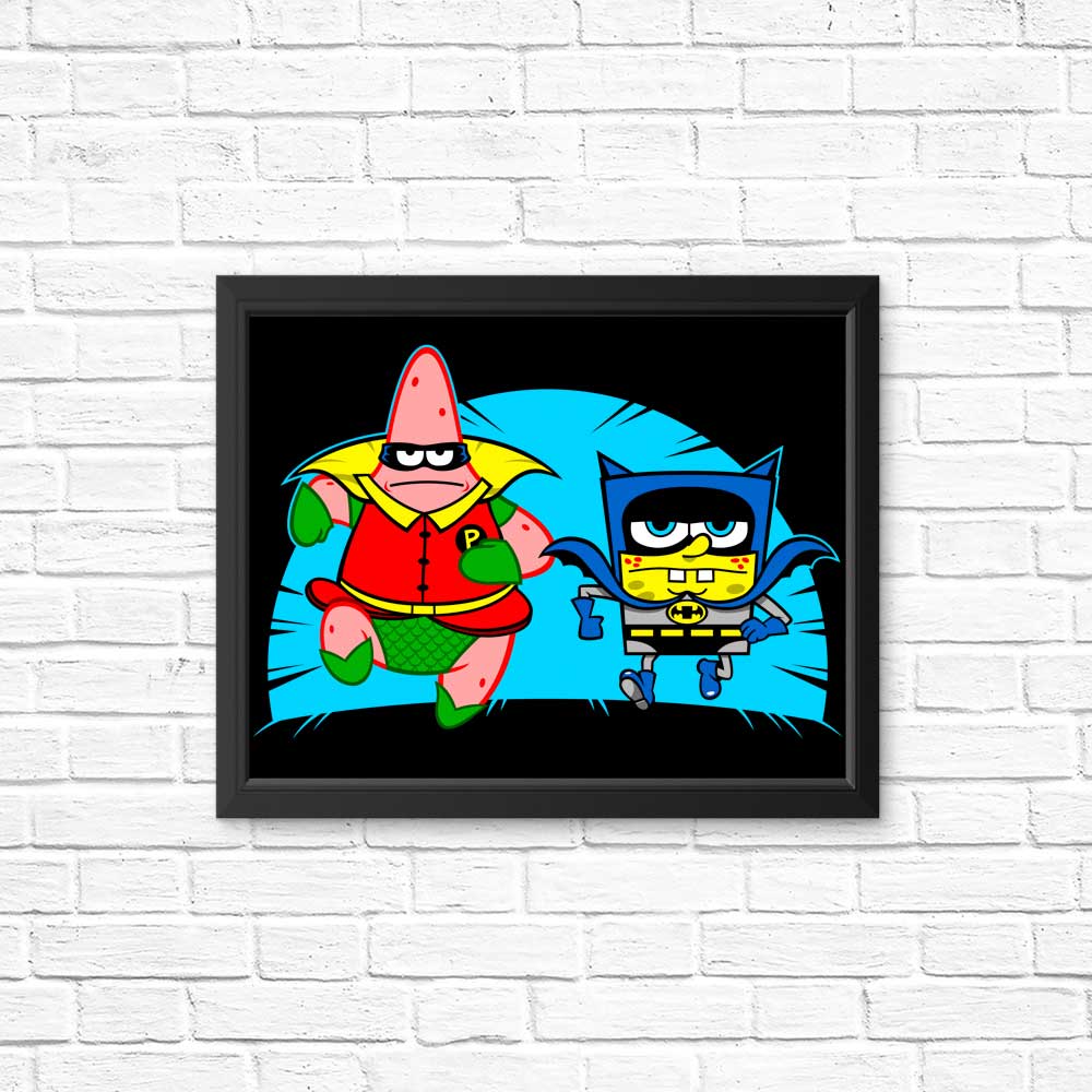Wall Decor - Posters & Prints Featuring 'Who Lives In a Batcave Under the Sea' by Ryan Astle