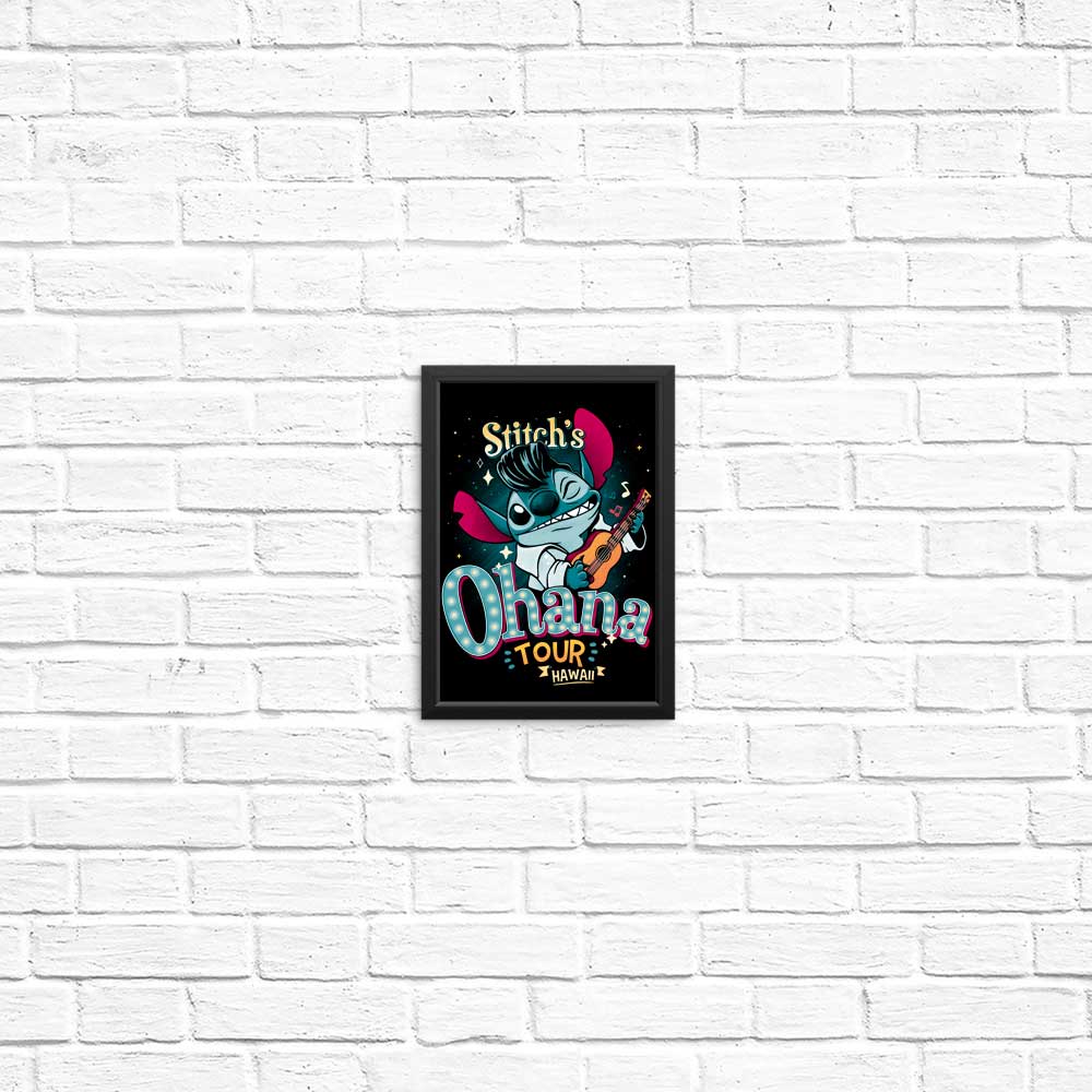 Ohana Tour Artistic Posters and Prints for Decor