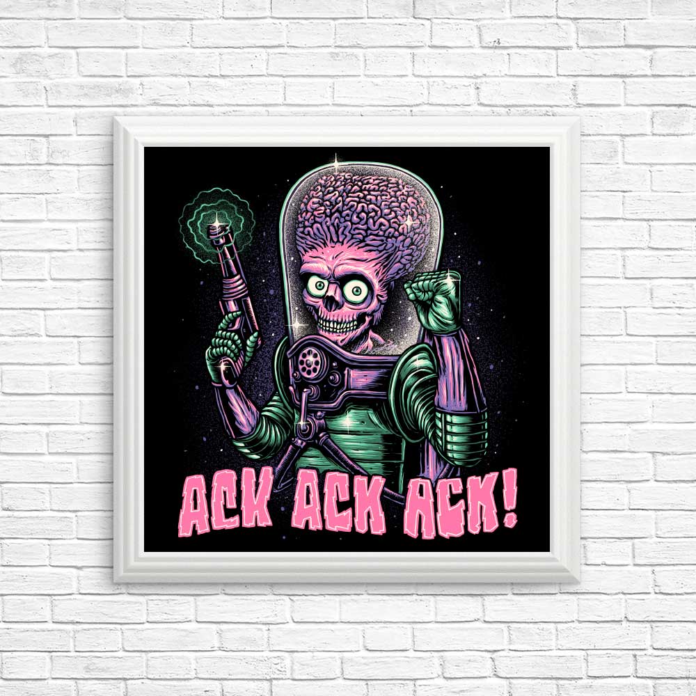Ack, Ack, Ack! Momma Gorilla Inspired Wall Art - High - Quality Posters and Prints
