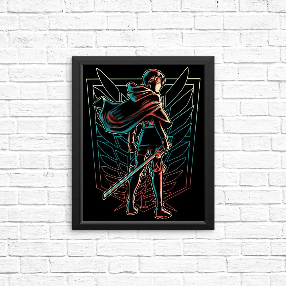 Powerful Soldier - High - quality Posters and Prints for Wall Decor