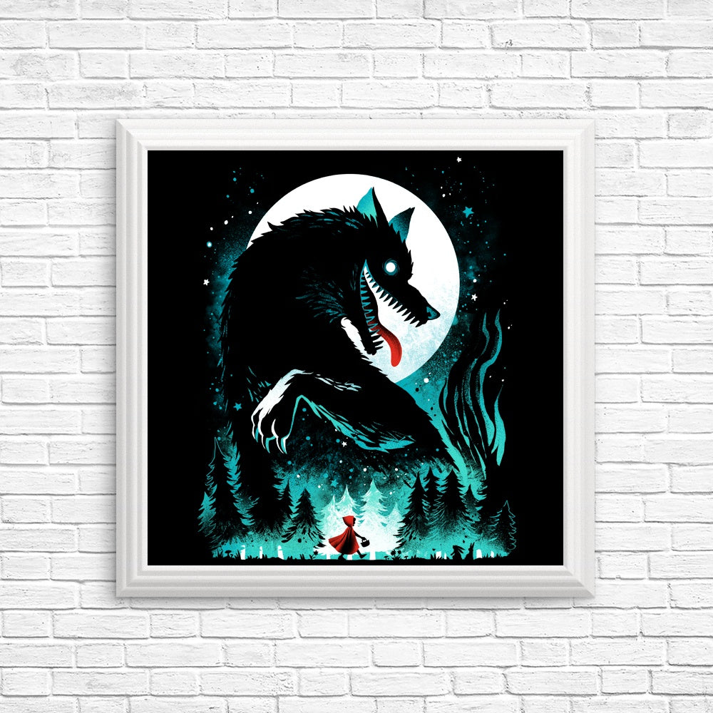 Fairy Tale Wolf - Wall Posters and Art Prints