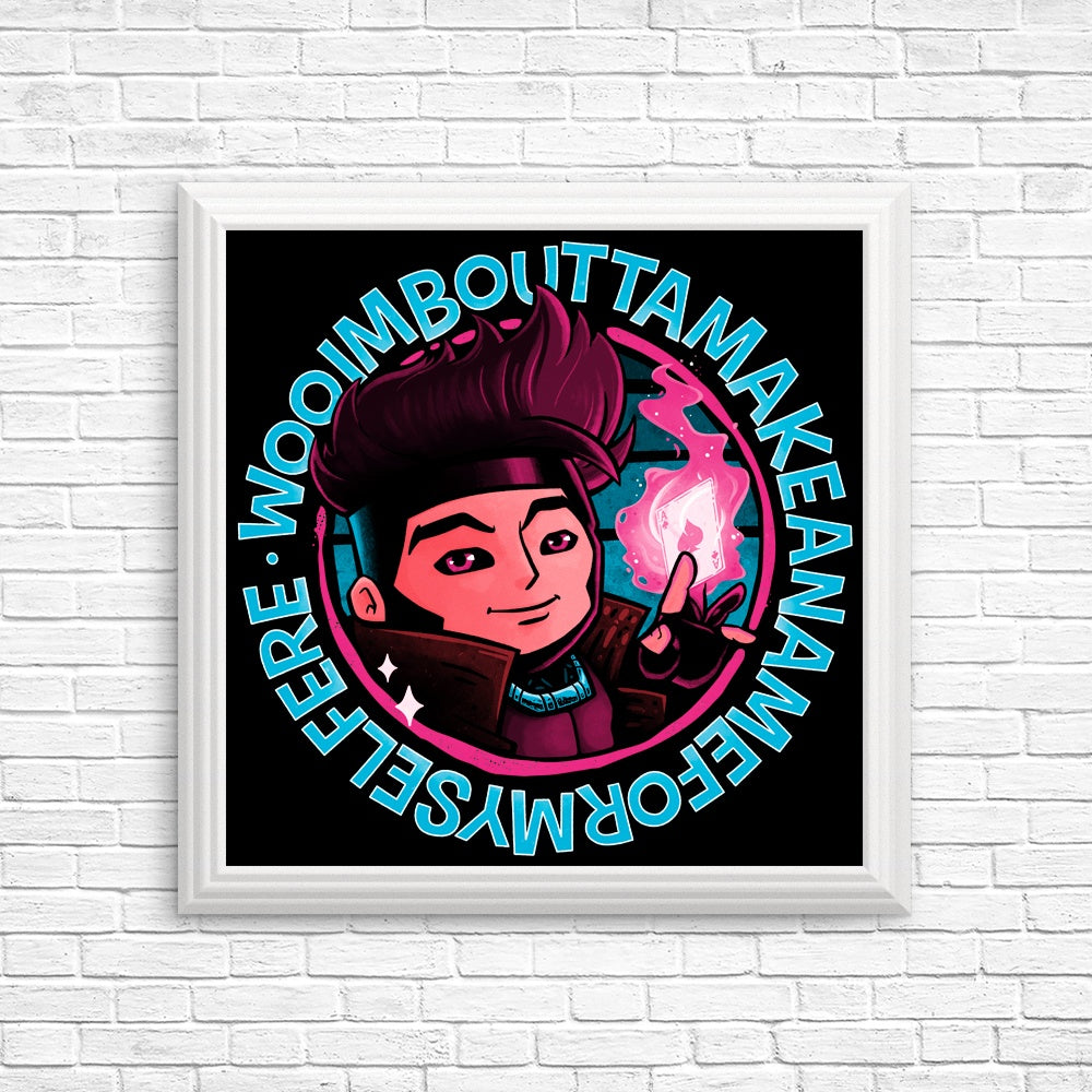 Self - Named Posters and Prints for Decorative Purposes