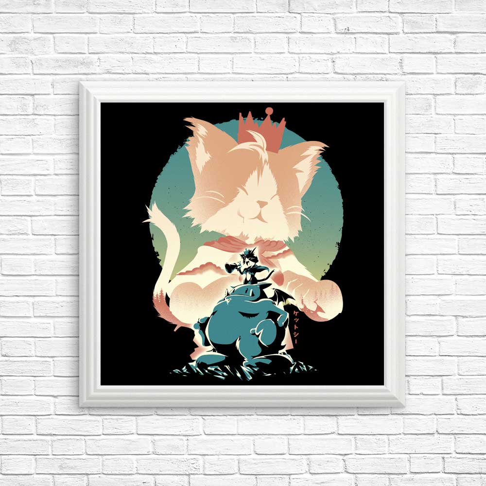 Shinra Spy Moggy Wall Posters and Art Prints