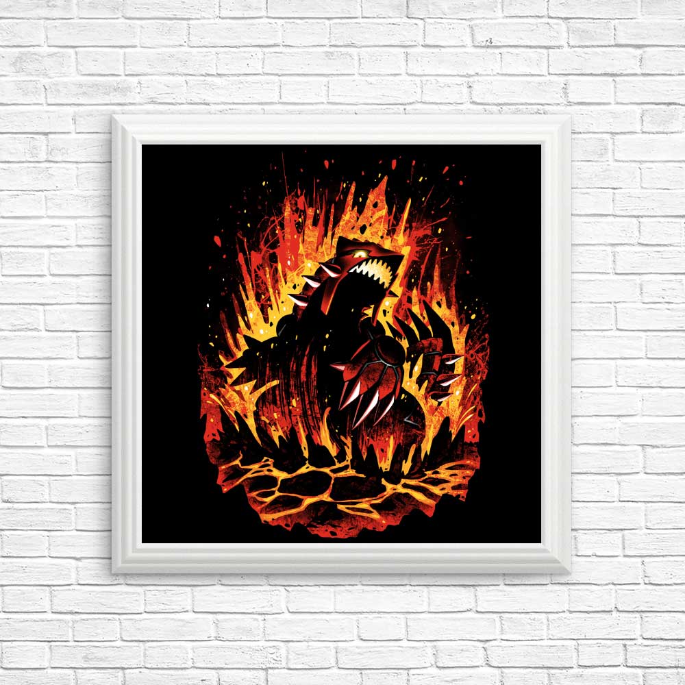 Stunning Magma Cataclysm Posters and Prints