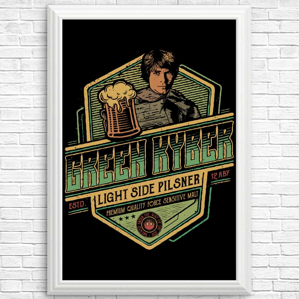High - Quality Green Kyber Pilsner Posters and Prints