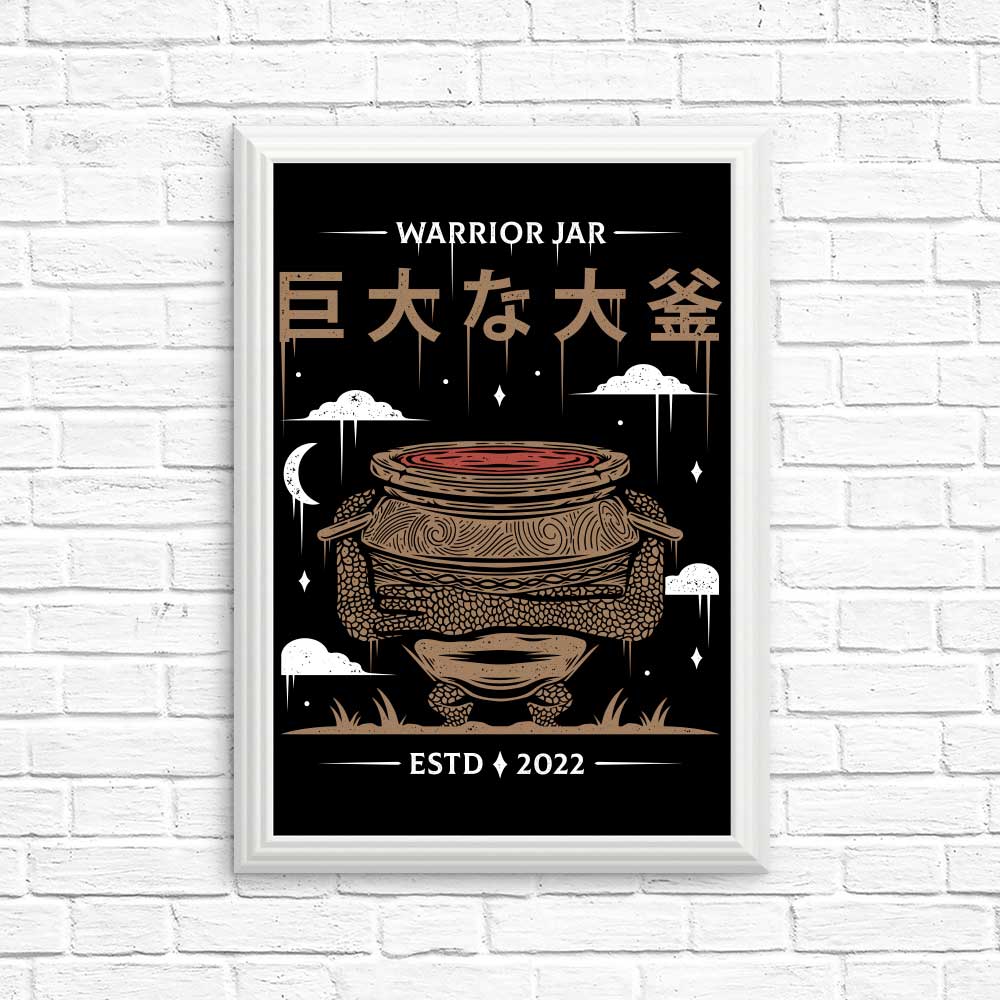 Warrior Jar Art Posters and Prints for Home Decor
