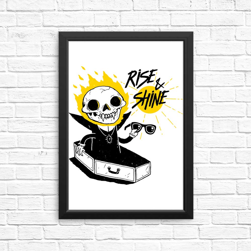 Rise and Shine Wall Decor - High - Quality Posters and Prints