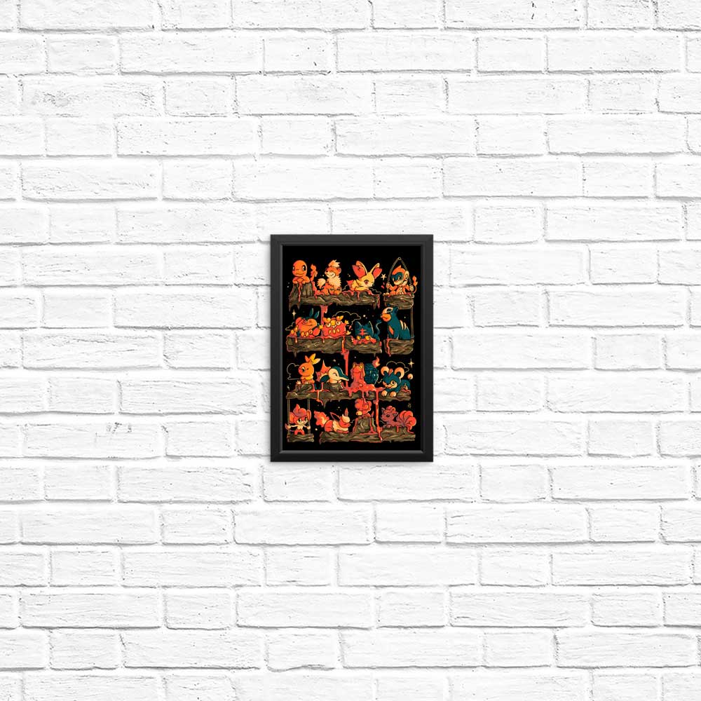 Stylish Fire Shelf for Displaying Posters & Prints