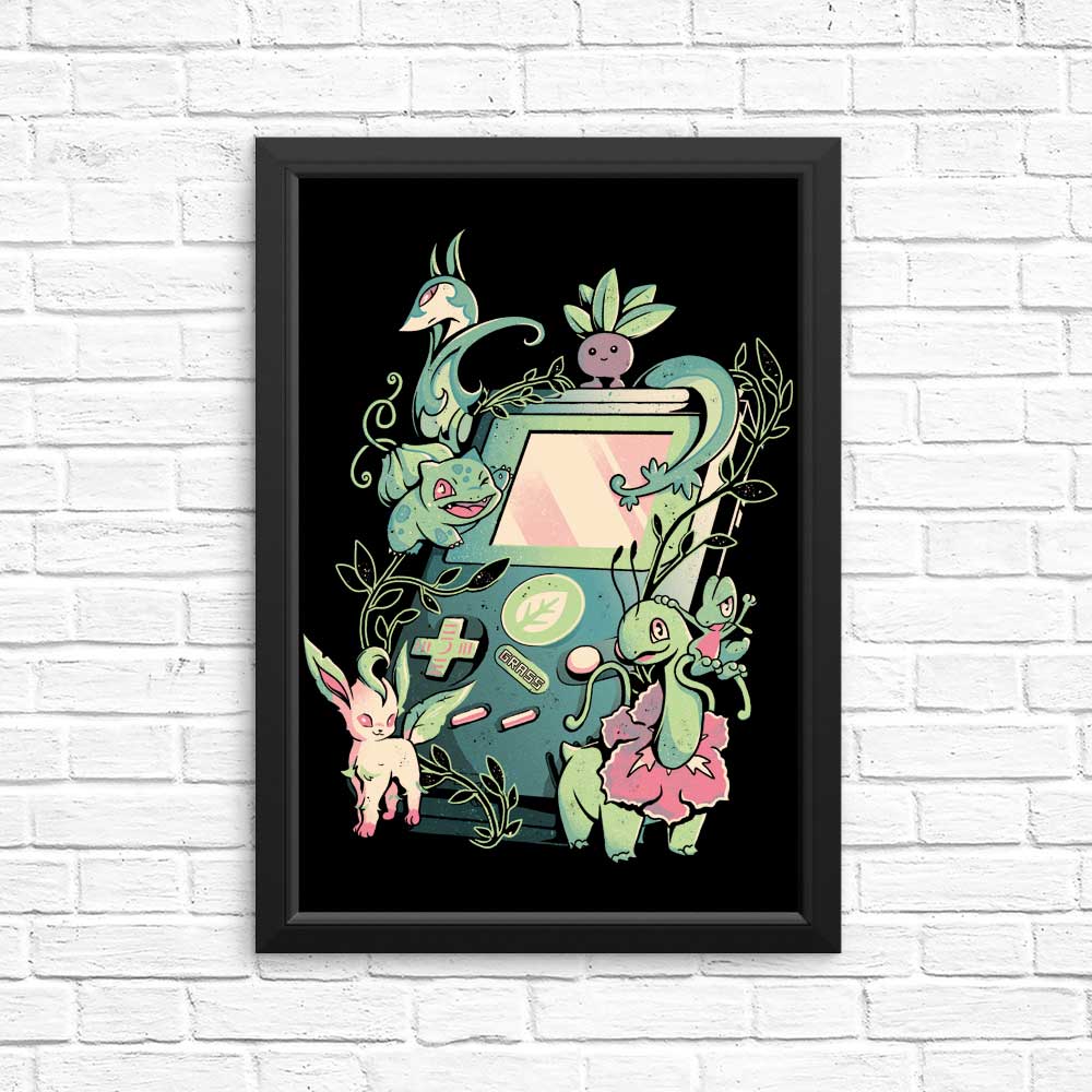 Grass Game Themed Wall Posters and Art Prints