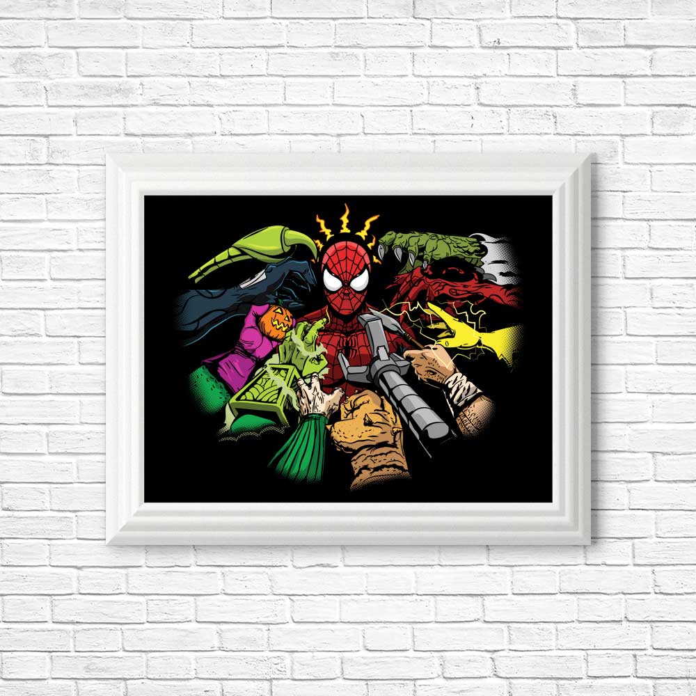 High - Quality Spider Yaga Posters and Prints by Aaron Morales Designs