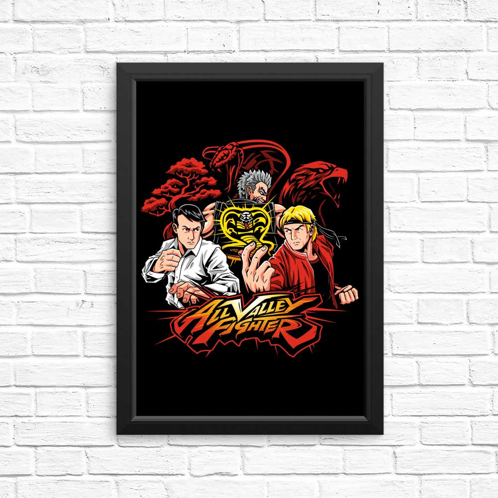 High - Quality All Valley Fighter Posters and Prints
