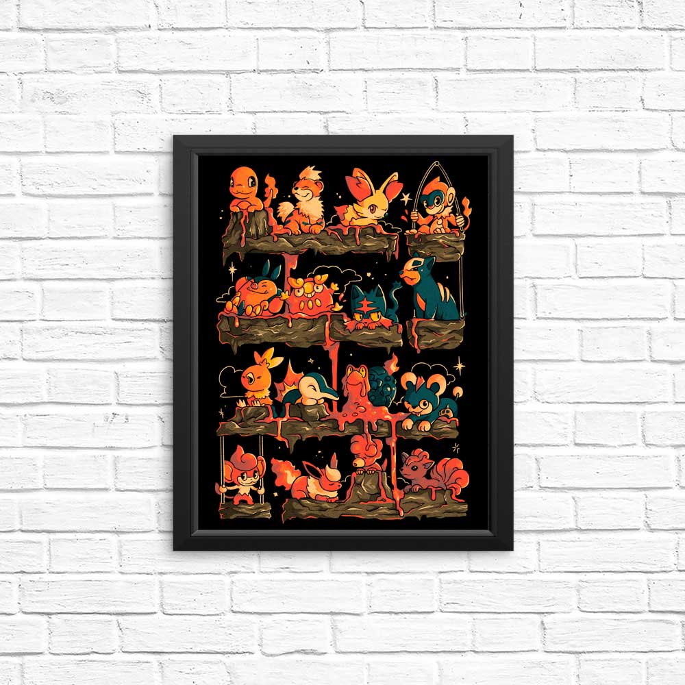 Stylish Fire Shelf for Displaying Posters & Prints