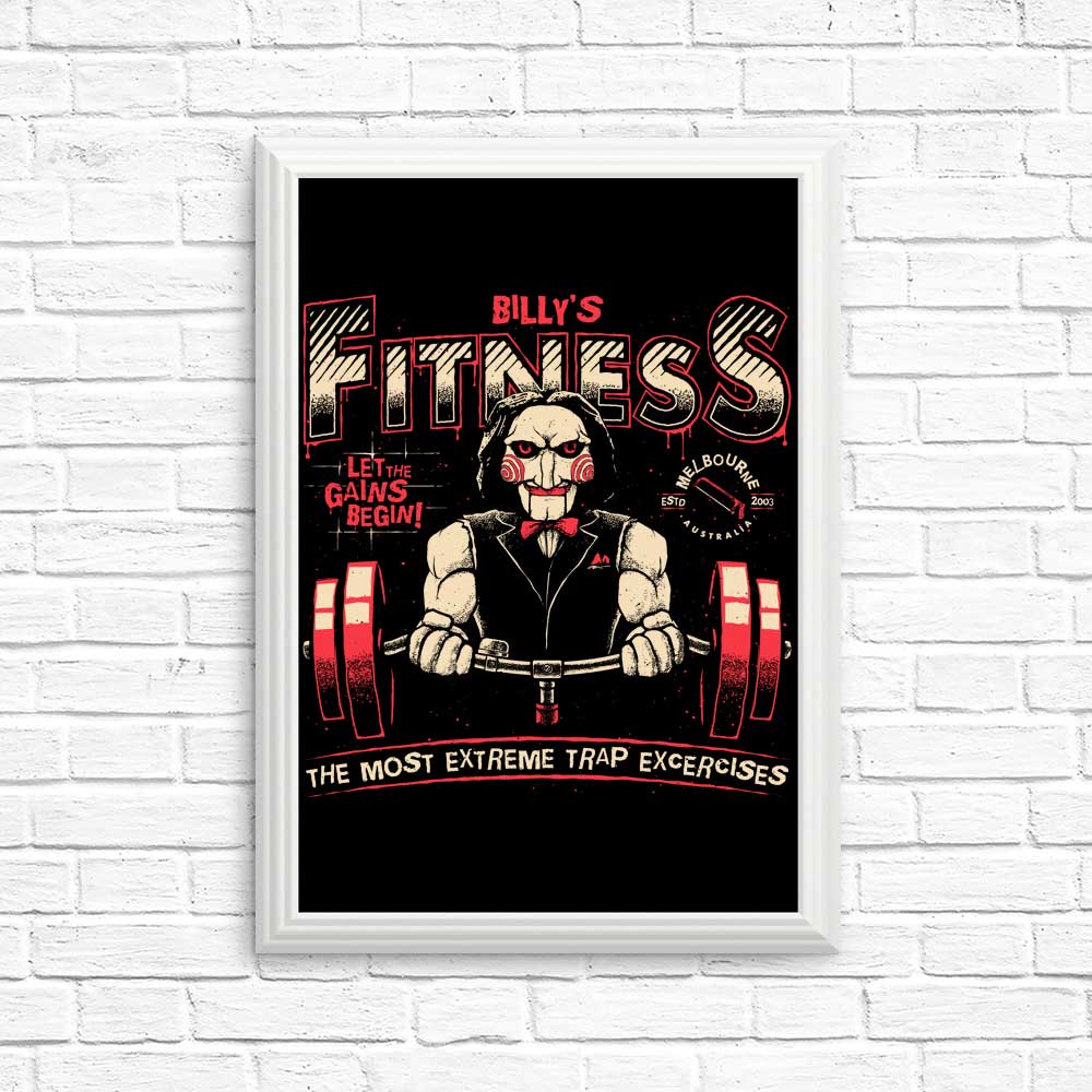 Billy's Fitness High - Quality Poster and Print Collection