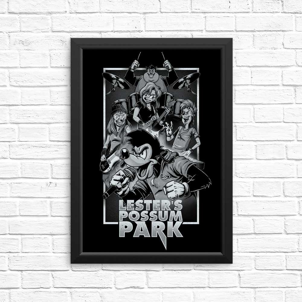 High - Quality Possum Park Posters and Prints from Studio Mootant