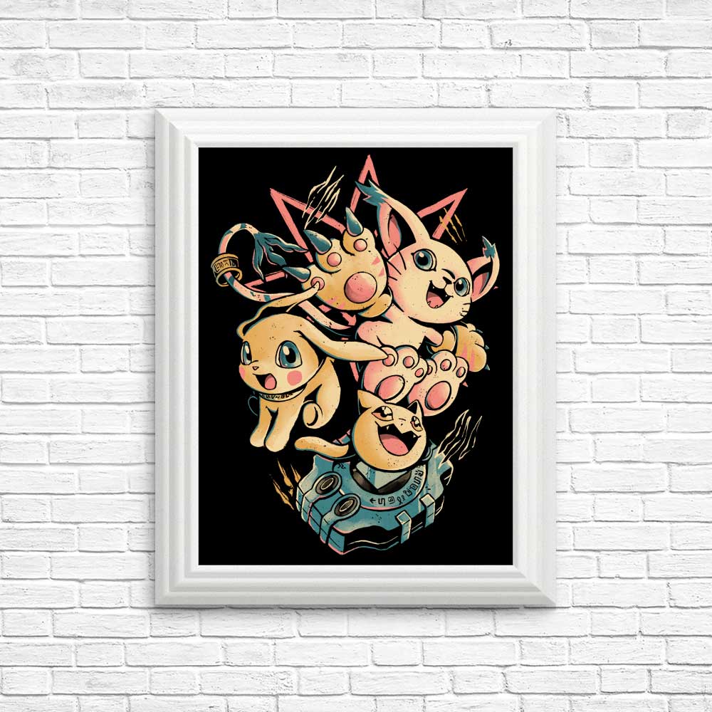 Digital Evolution of Cats - High - Quality Posters and Prints