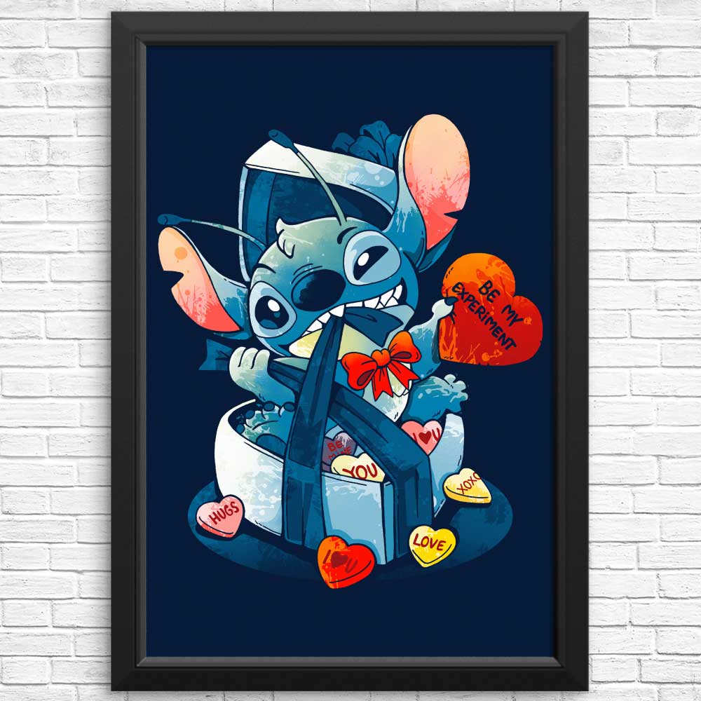 Be My Experiment - High - Quality Poster Prints from Vallina84