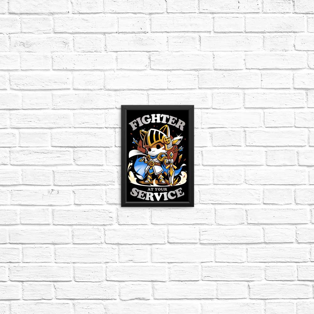 Service - Ready Fighter Posters and Prints by Snouleaf