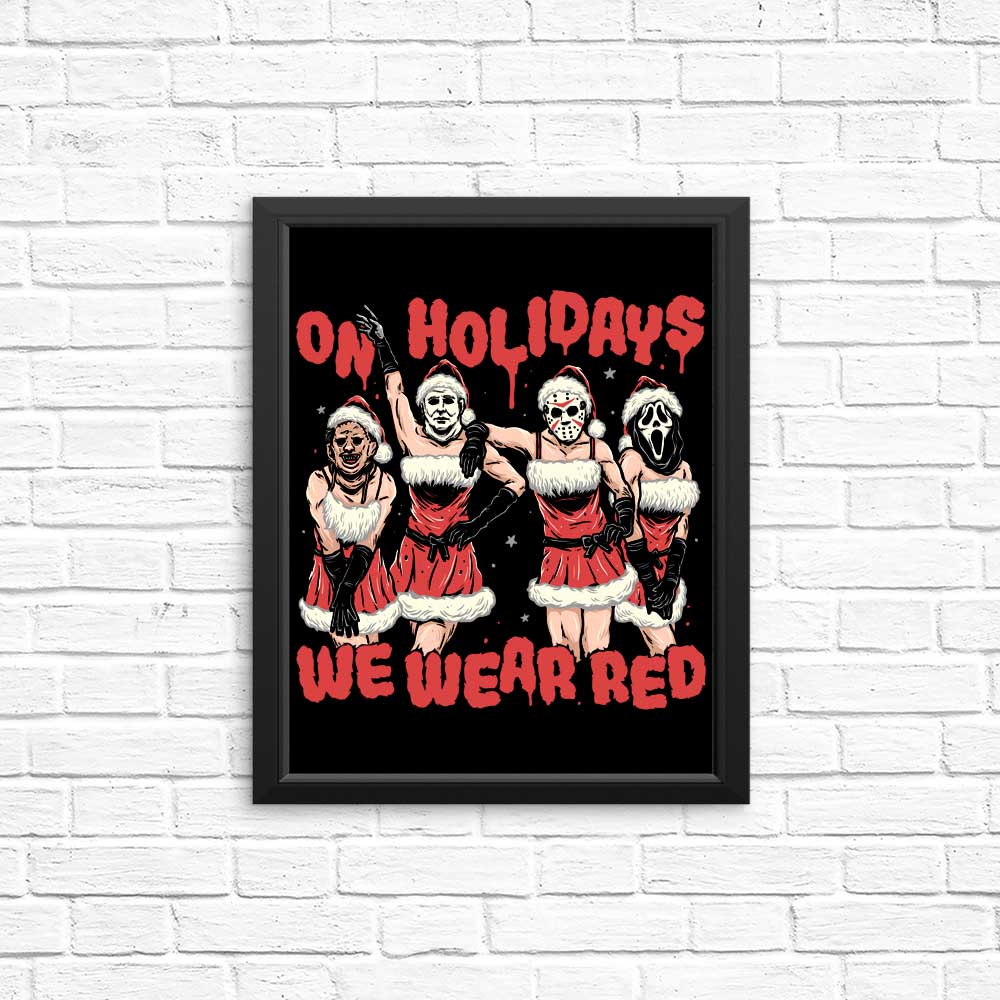 Eye - catching Red - themed Posters & Prints from Momma Gorilla