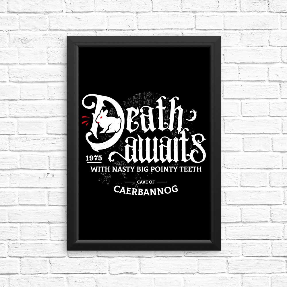 Death Awaits - High - Quality Wall Posters and Prints for Decor