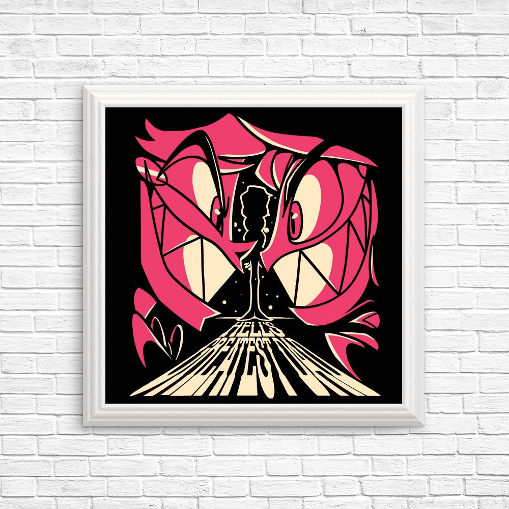 Hell's Greatest Dad Wall Posters and Prints - Decorative Artwork
