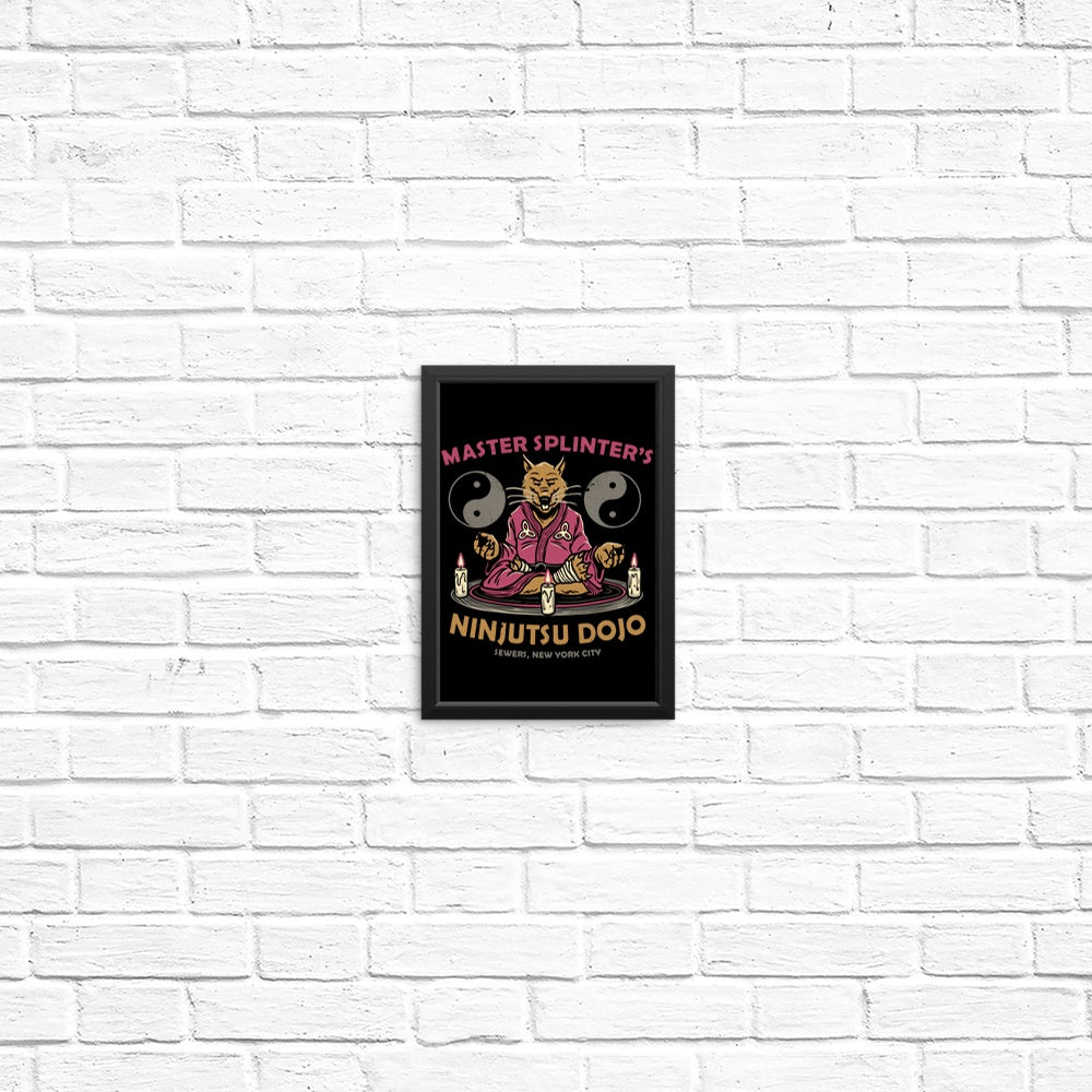 Unique Splinter's Dojo Posters and Prints by Glitchygorilla