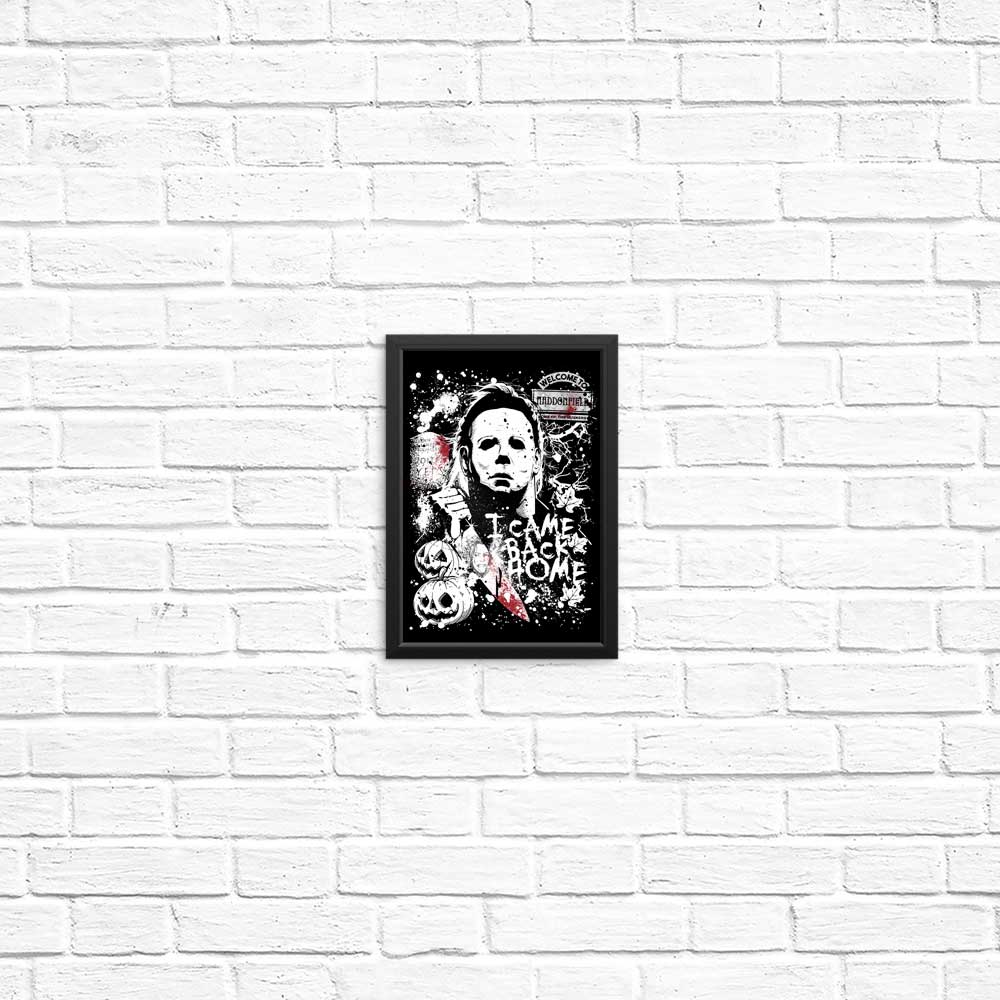Evil in Haddonfield - High - quality Art Posters and Prints