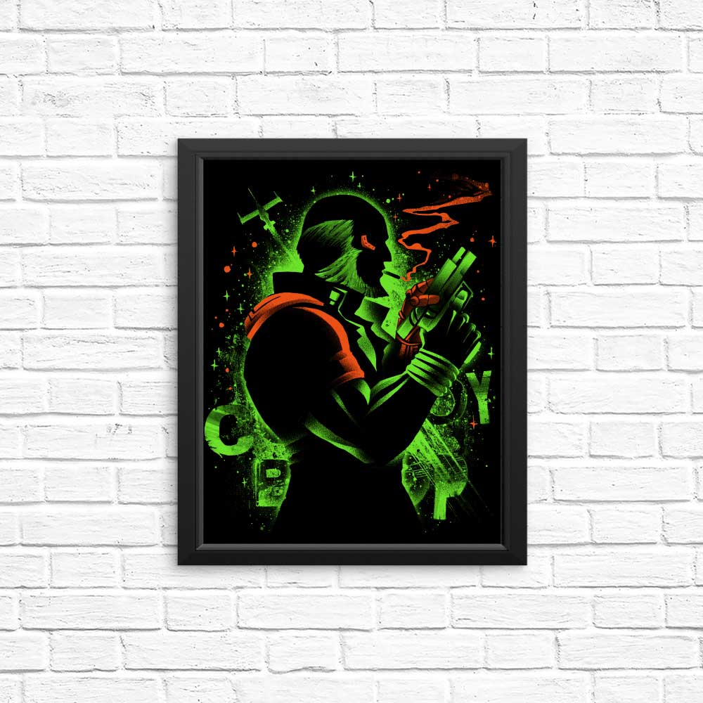 Black Dog Artistic Posters and Prints by Alemaglia