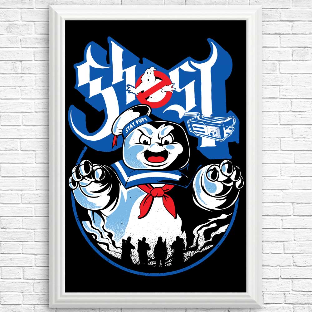 Stay Puft High - Quality Posters and Prints